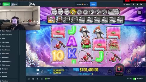 Trainwreckstv stream crypto whale bitcoin slots gambling session degen