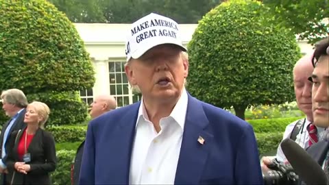 Trump speaks on Iran-Israel at White House