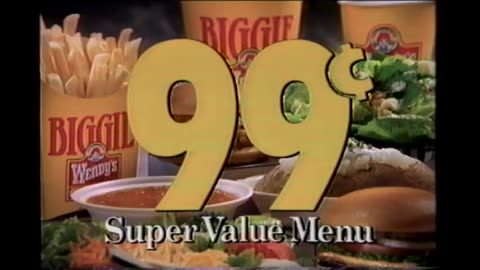 January 22, 1993 - Quality Super Value Menu at Wendy's