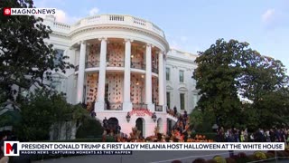 🇺🇸 President Donald Trump & First Lady Melania Host 🎃 Halloween at The White House [LIVE]