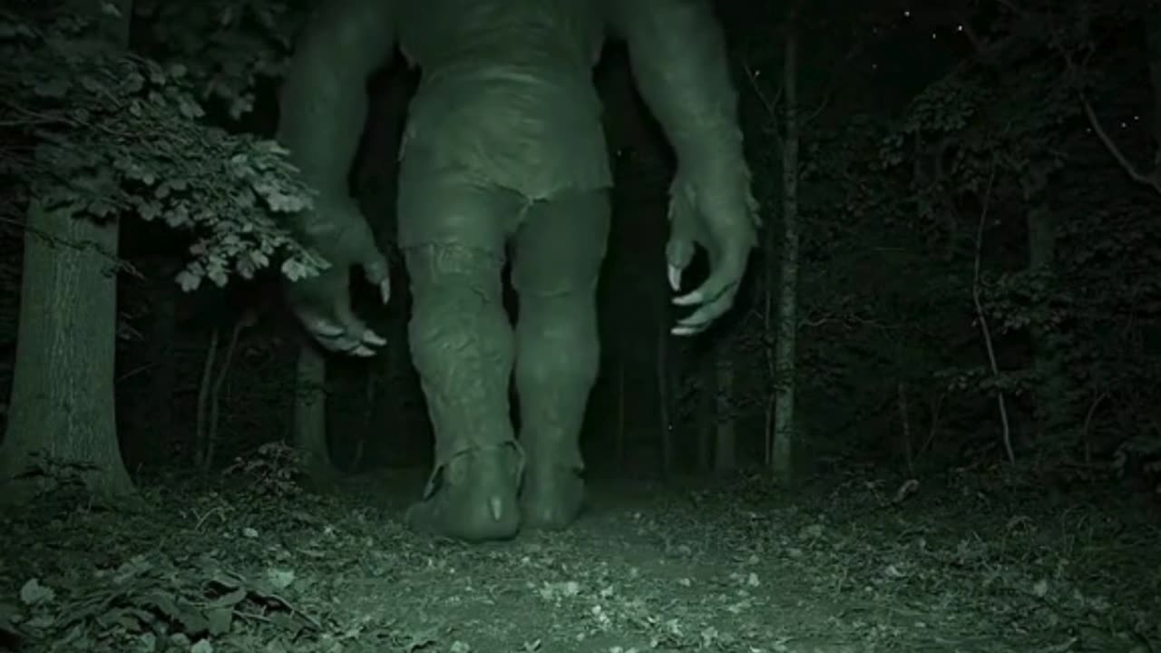 Giant Caught on Camera in the Forest?! 😱