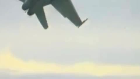 Spectators watched in horror: Spanish Hornet caught on video performing a risky maneuver