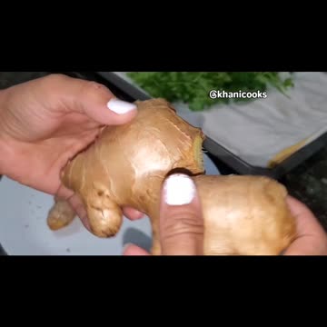 How to freeze ginger