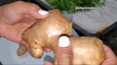 How to freeze ginger