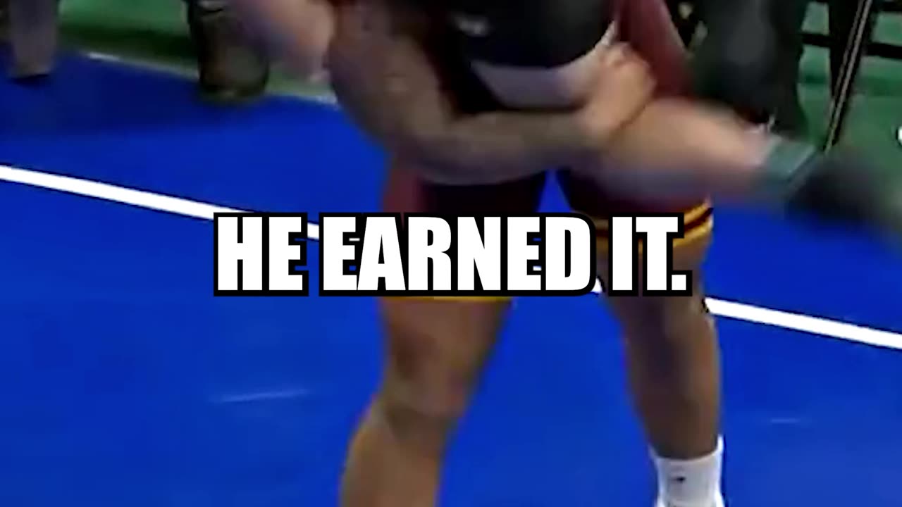 Undefeated Olympic champ Gable Steveson shocked the wrestling world with NCAA finals loss! #shorts
