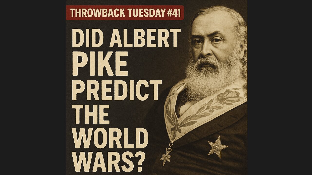 Throwback Tuesdays #41 DID ALBERT PIKE PREDICTED THE WORLD WARS?