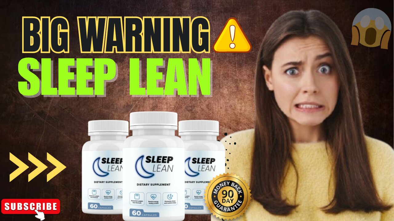Sleep Lean Explained - (BEWARE ) No More Sleepless Nights - Sleep Lean Supplement USA