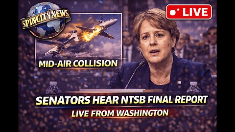 Senate hearing on NTSB midair collision report. #usa #ntsb #live