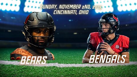 Chicago Bears @ Cincinnati Bengals, Week 9, Diggin' Deeper Into the NFL