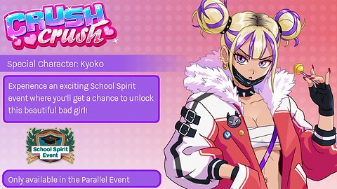 [Going Premium quickly] Crush Crush School Spirit Event. New Girl Arrives: Kyoko