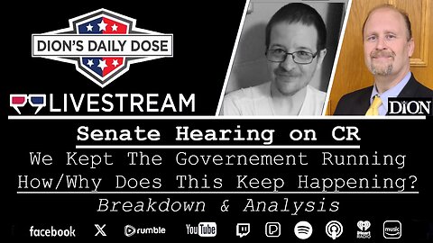 CR Debate: Keep The Government Running?? Breakdown