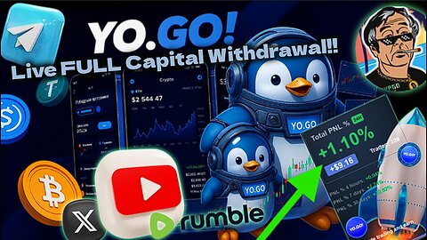 YoGo | FULL Capital Balance LIVE Withdrawal + Another Run Thru The UI Mechanics - Complete Overview!