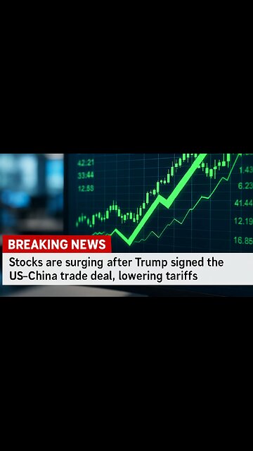 BREAKING: Trump Signs U.S.-China Trade Deal — Stocks Soar as Tariffs Drop