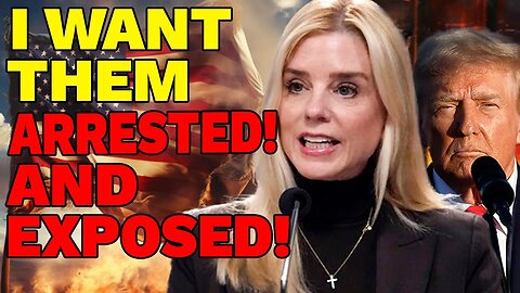 🔥BREAKIN: Trump OFFICIALLY ORDERS Pam Bondi To ARREST THE BIG NAMES!
