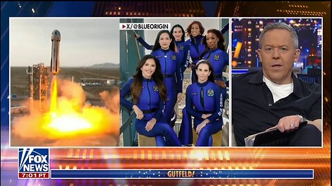 Gutfeld Roasts Blue Origin's All Female Space Flight
