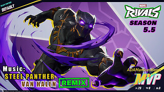 Rivals MVP, Season 5.5 – No 03 • Black Panther, T'Challa #rivals #marvelrivals #gamingwithmusic #ps5
