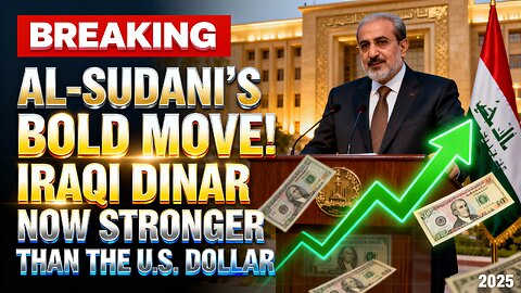 💥 Al-Sudani’s Bold Move! Iraqi Dinar Now STRONGER Than the U.S. Dollar 🏦🔥 💥 IQD News 2025