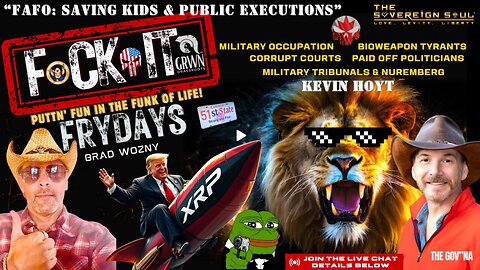 💥F😂CKIT⚔️FRYDAY💥Kevin Hoyt Unleashes FAFO on [DS] Obama Sickos, Child Traffickers, NESARA & More!