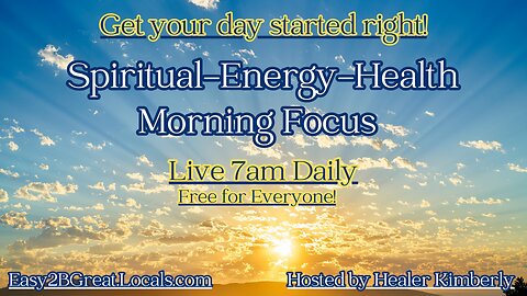Spiritual-Energy-Health Morning Focus ROOT CHAKRA MONDAY