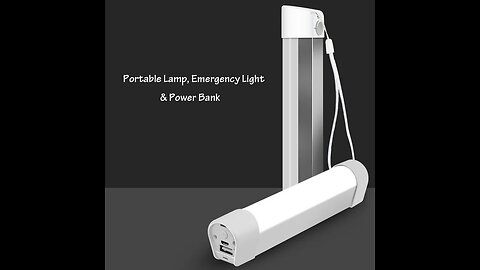 Keep Adventuring with 2-in-1 Rechargeable Lamp & Power Bank