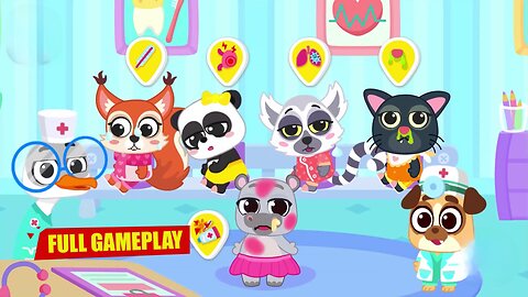 Full Gameplay – Animal Hospital Doctor Game for Kids!