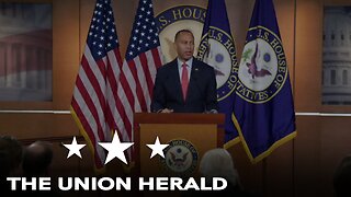 House Democratic Leader Jeffries Holds a Press Conference on the GOP Stopgap Spending Bill
