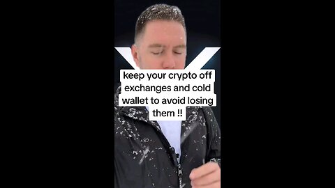 keep your crypto off exchanges and cold wallet to avoid losing them !!