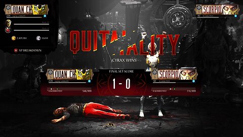 ANOTHER DAY ANOTHER QUITALITY IN MK1 #mortalkombat #mk1 #mortalkombat1