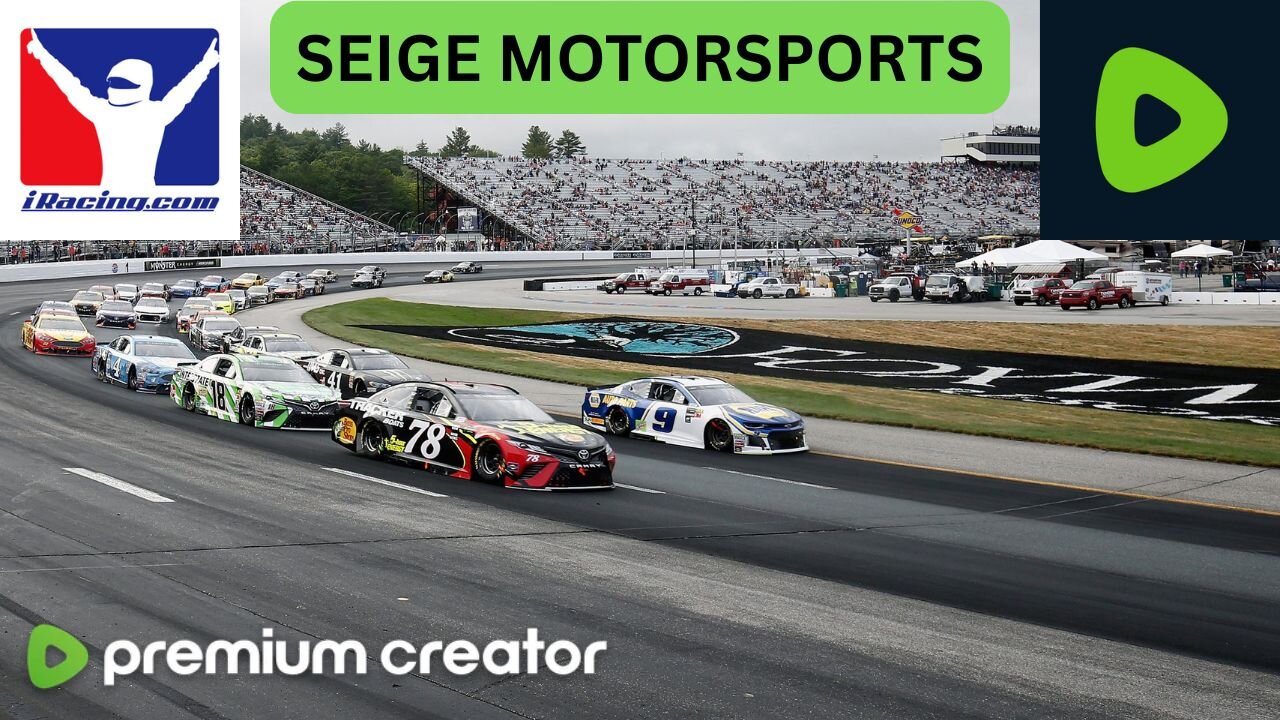 🔴Sunday iRacing Seige, NIS Double-Header with Cup Coverage from New Hampshire🏁!