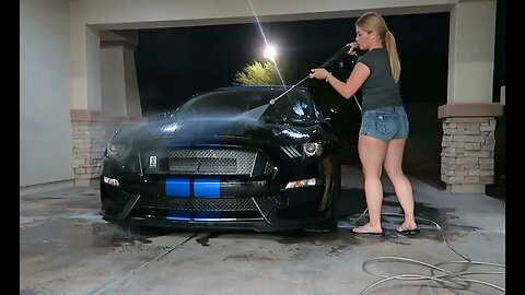 WASHING MY 2018 FORD SHELBY GT350 | FOAM WASH and DETAIL 