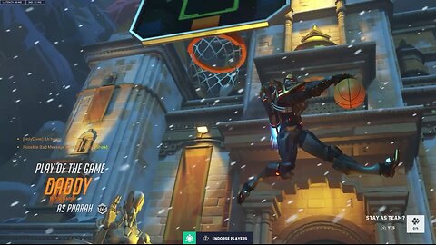 We almost lost the match. I don't think it was because of me.