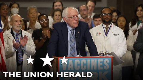 Senator Sanders Holds a Press Conference on Vaccine Safety and Effectiveness