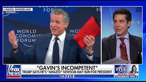 Jesse Watters GOES OFF On Newsom's Record