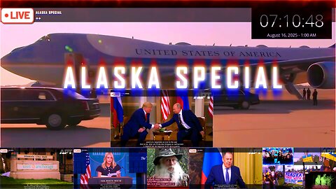 Trump-Putin summit in Alaska . WHPress Secretary’s . Anchorage