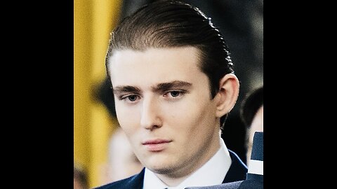 BARRON TRUMP age 4 years to 19 years old.