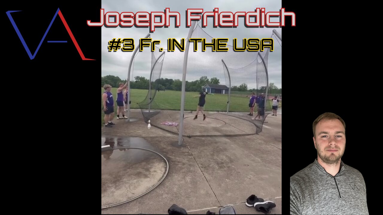 D1 Thrower Breakdown of #3 freshman in the USA Joseph Frierdich