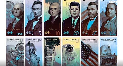 "Rainbow Currency ~ US Treasury Notes"