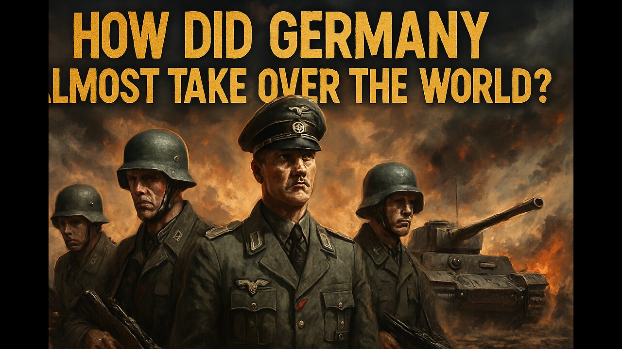 HOW DID HITLER AND THE NAZI ALMOST TAKE OVER THE ENTIRE WORLD |DOCUMENTARY