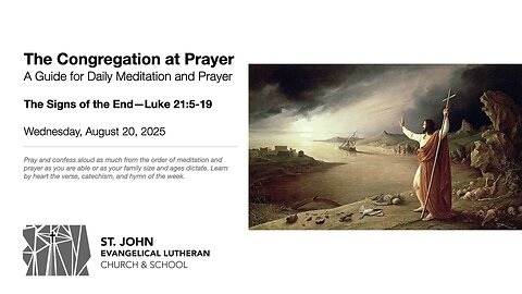 The Signs of the End—Luke 21:5-19