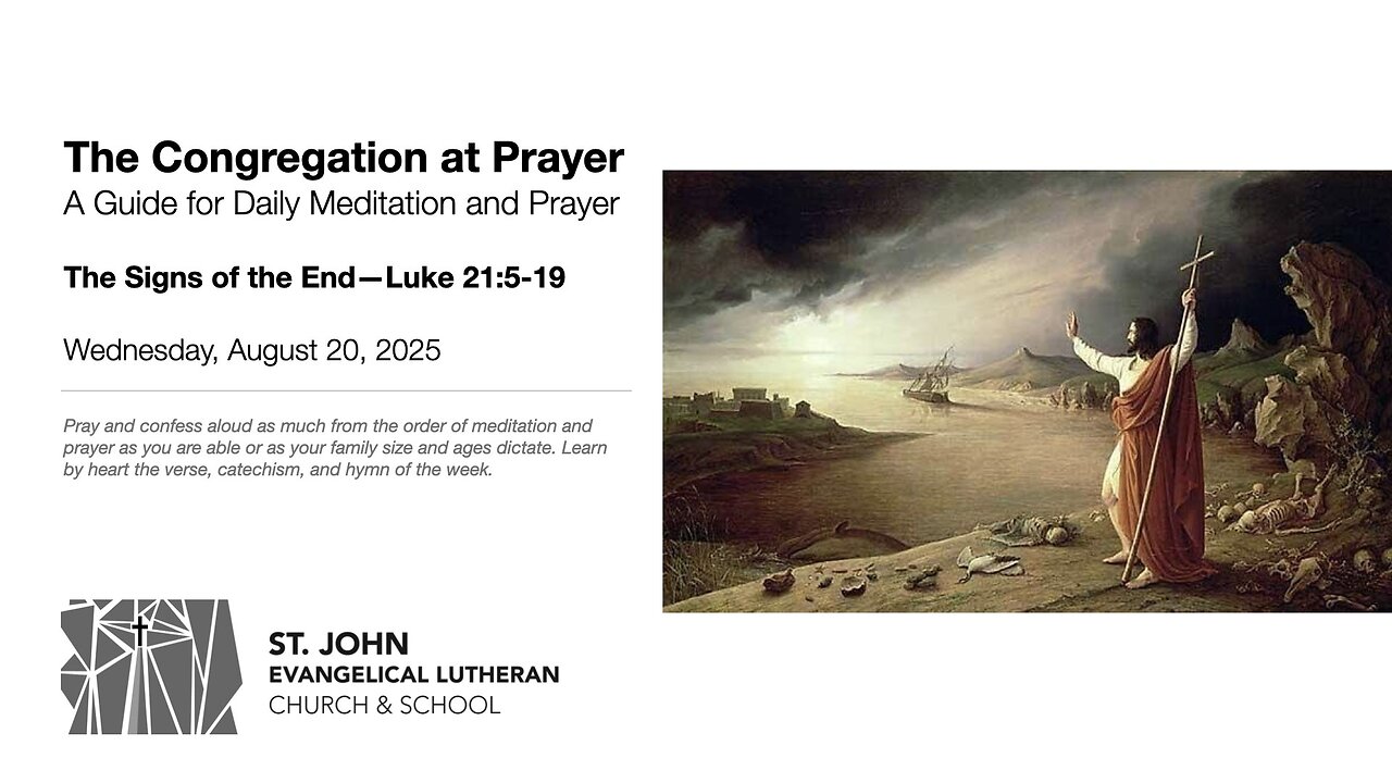 The Signs of the End—Luke 21:5-19