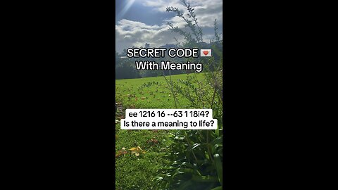 Secret code with meaning ee 1216 16 --63 1 18i4?