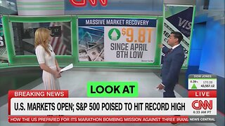 CNN's SHOCK Admission: Markets Are Roaring Back And Trump Is Set To Preside Over HISTORIC New Highs