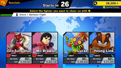SSBU Online Spectator Mode with Special Characters Quickie 8/18/25