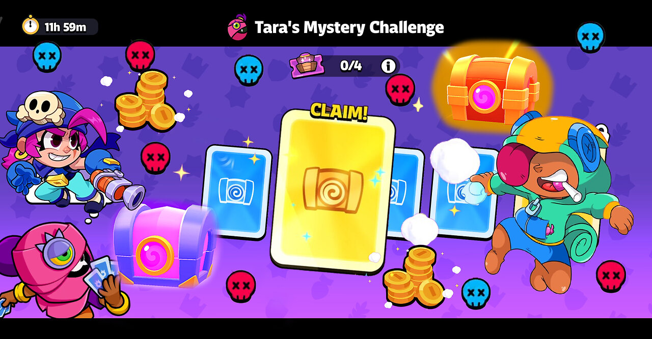 💀😱(⊙ _ ⊙ )😱SB 2.0👉9th Aug 2025 | Tara's Mystery Challenge👈❗💀⚠️ | #squadbusters #gaming #event
