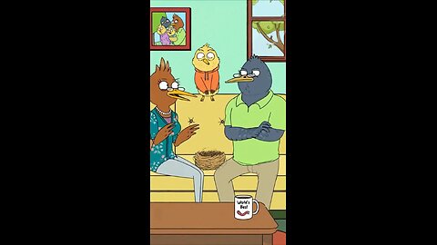 Bird family getting a divorce after an argument