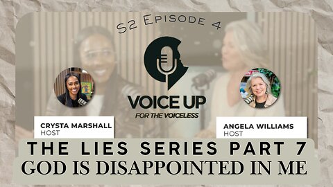 The Lies Survivors Believe Series – Part 7: "God Is Disappointed in Me" The Lie