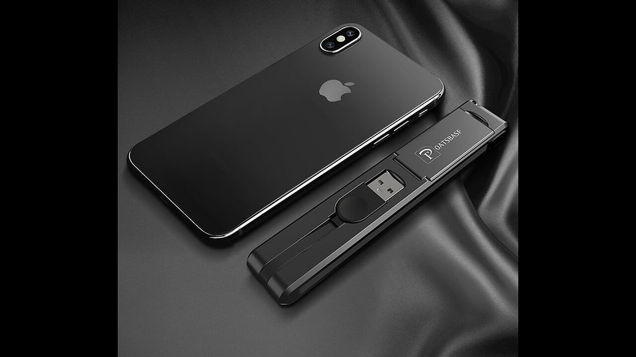 3-in-1 USB Cable & Phone Holder - The Only Cable You Need for All Devices