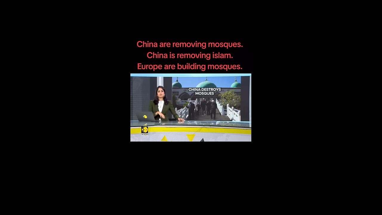 China is removing Muslim Mosque