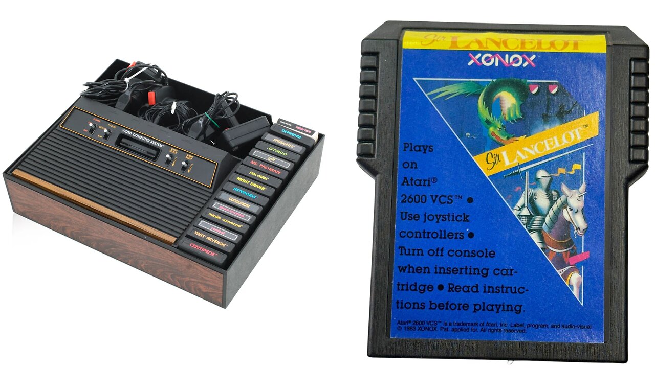 Atari 2600 - Sir Lancelot