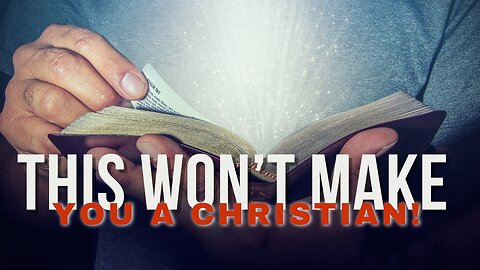 Are You Truly Saved or Just Religious